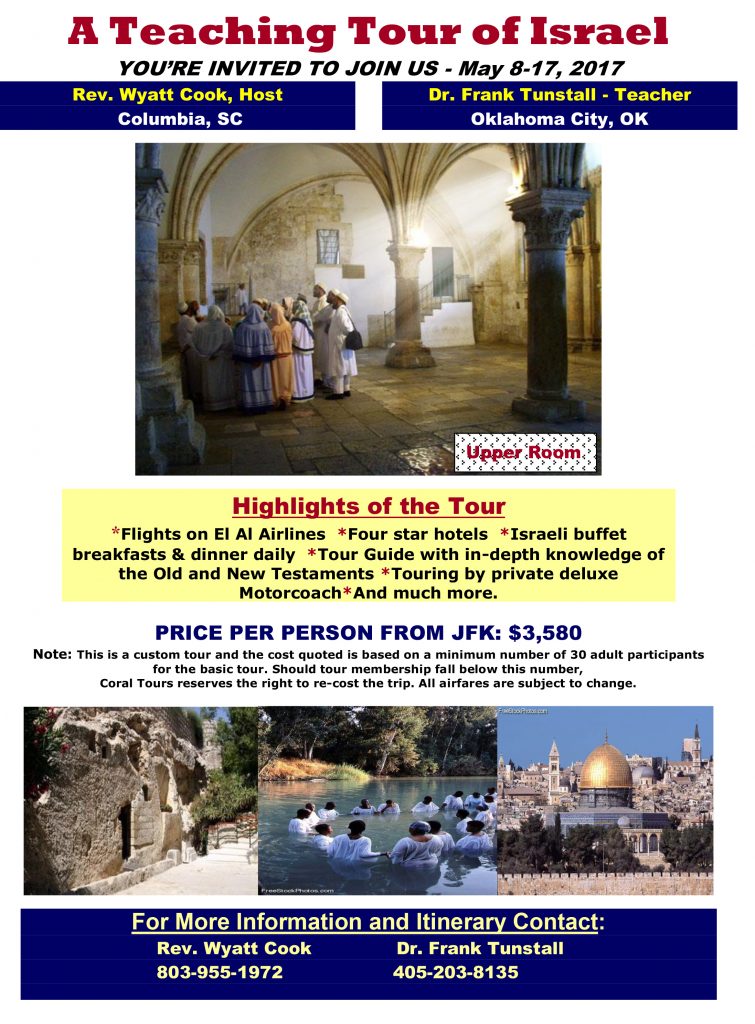 A TOUR OF ISRAEL